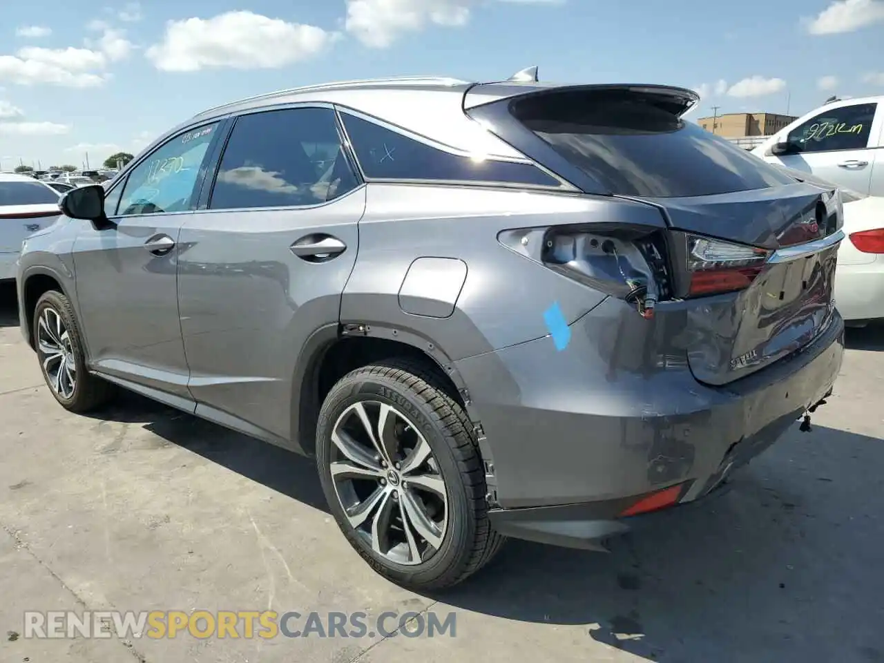 3 Photograph of a damaged car 2T2HZMDA9LC257683 LEXUS RX350 2020