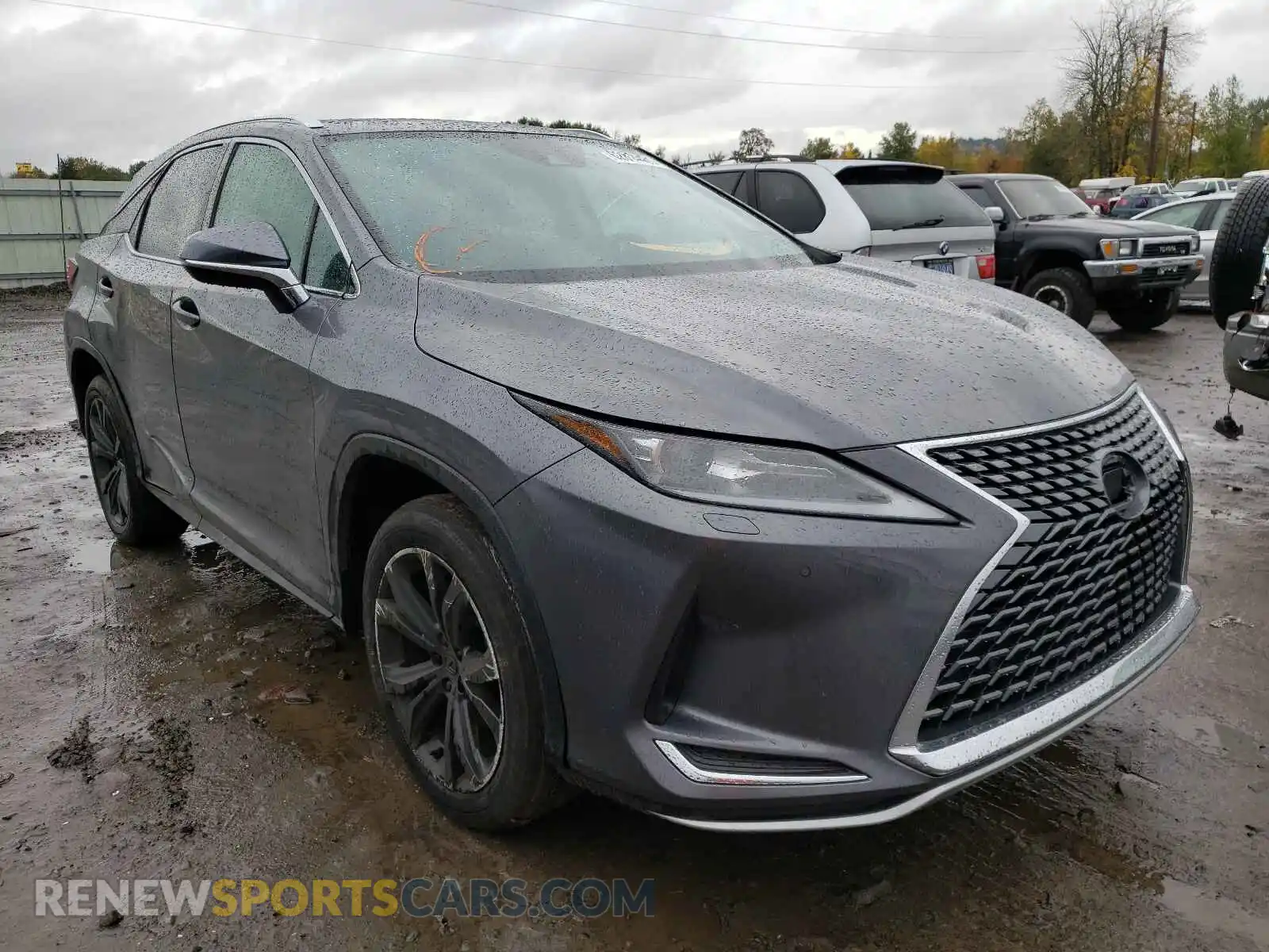 1 Photograph of a damaged car 2T2HZMDAXLC230377 LEXUS RX350 2020