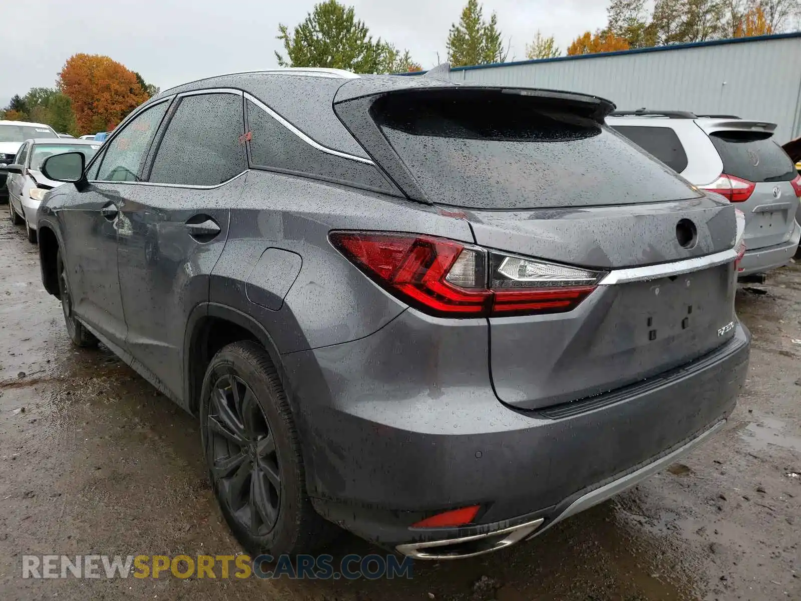 3 Photograph of a damaged car 2T2HZMDAXLC230377 LEXUS RX350 2020