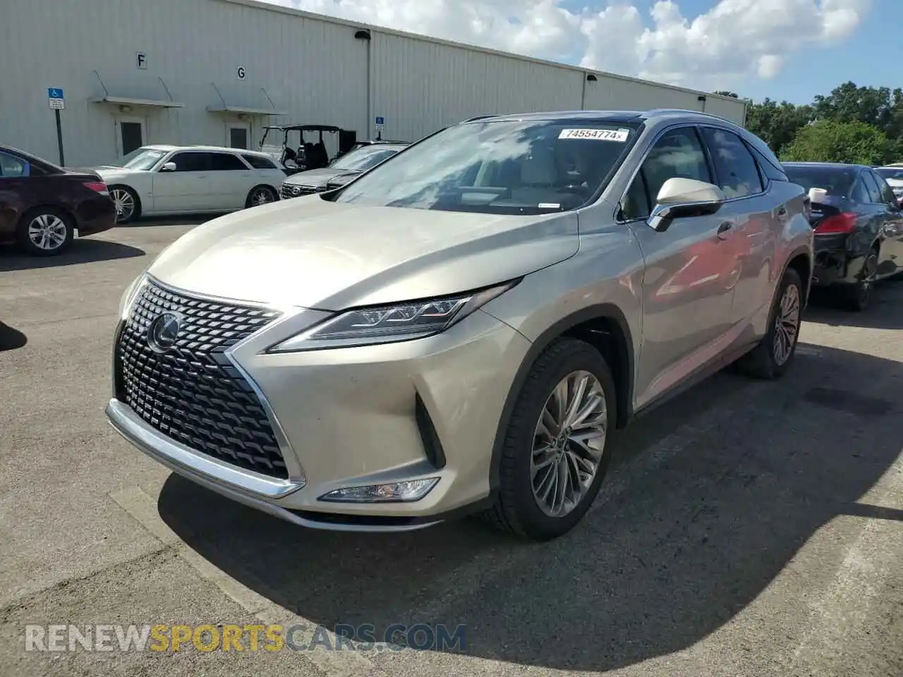 1 fotografías del automóvil dañado 2T2JZMAA1LC165103 LEXUS RX350 2020