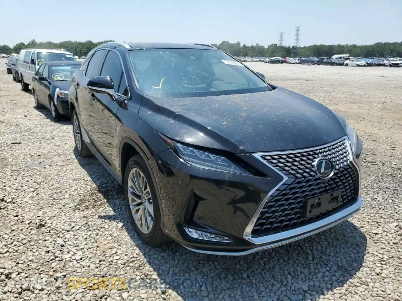 1 Photograph of a damaged car 2T2JZMAA2LC159889 LEXUS RX350 2020
