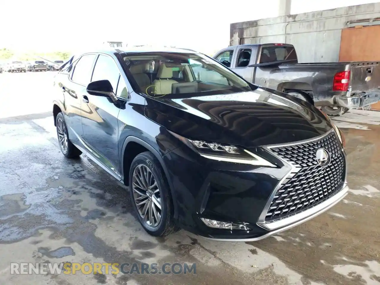 1 Photograph of a damaged car 2T2JZMAA4LC178864 LEXUS RX350 2020