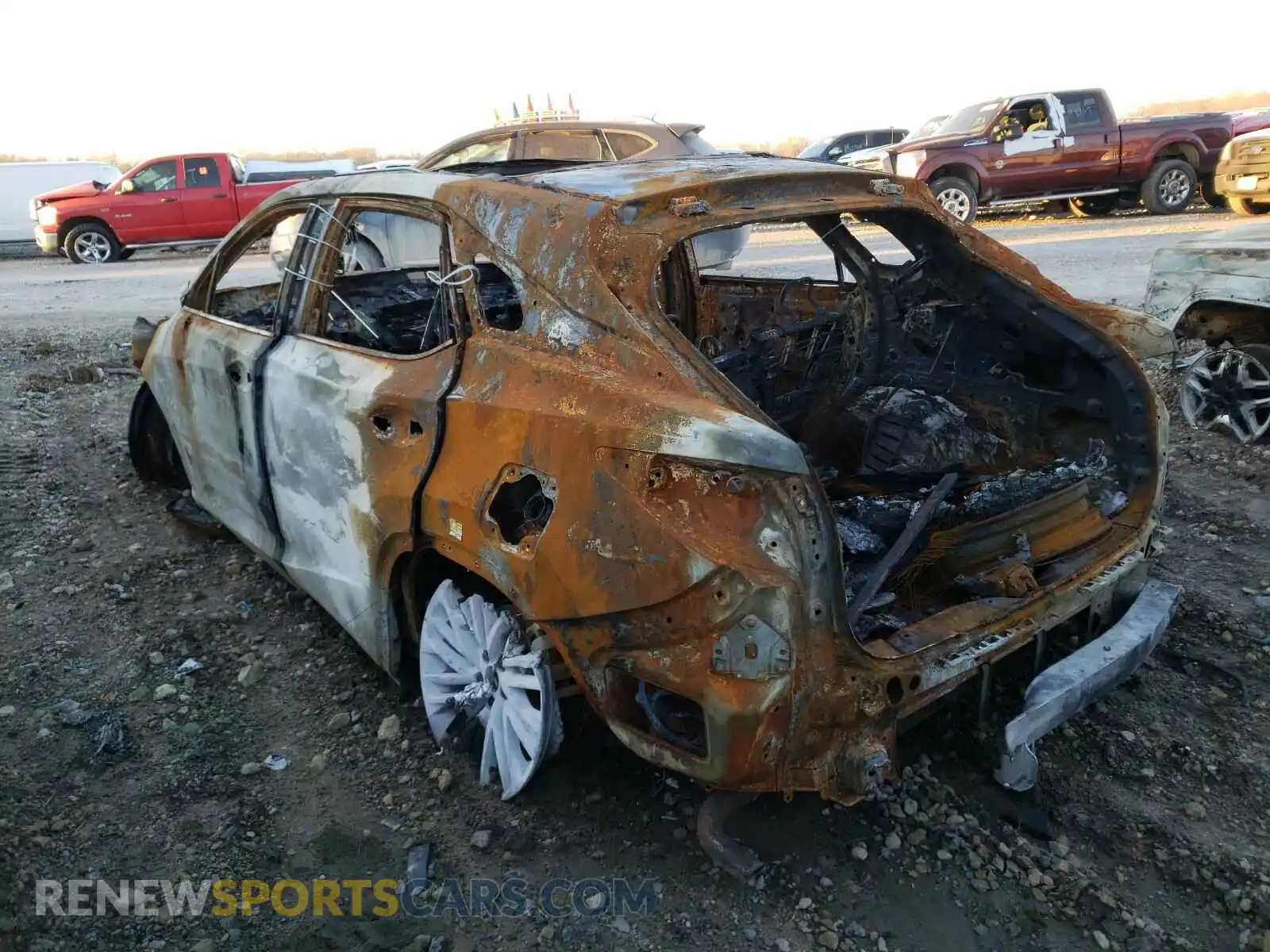 3 Photograph of a damaged car 2T2JZMDA4LC228156 LEXUS RX350 2020