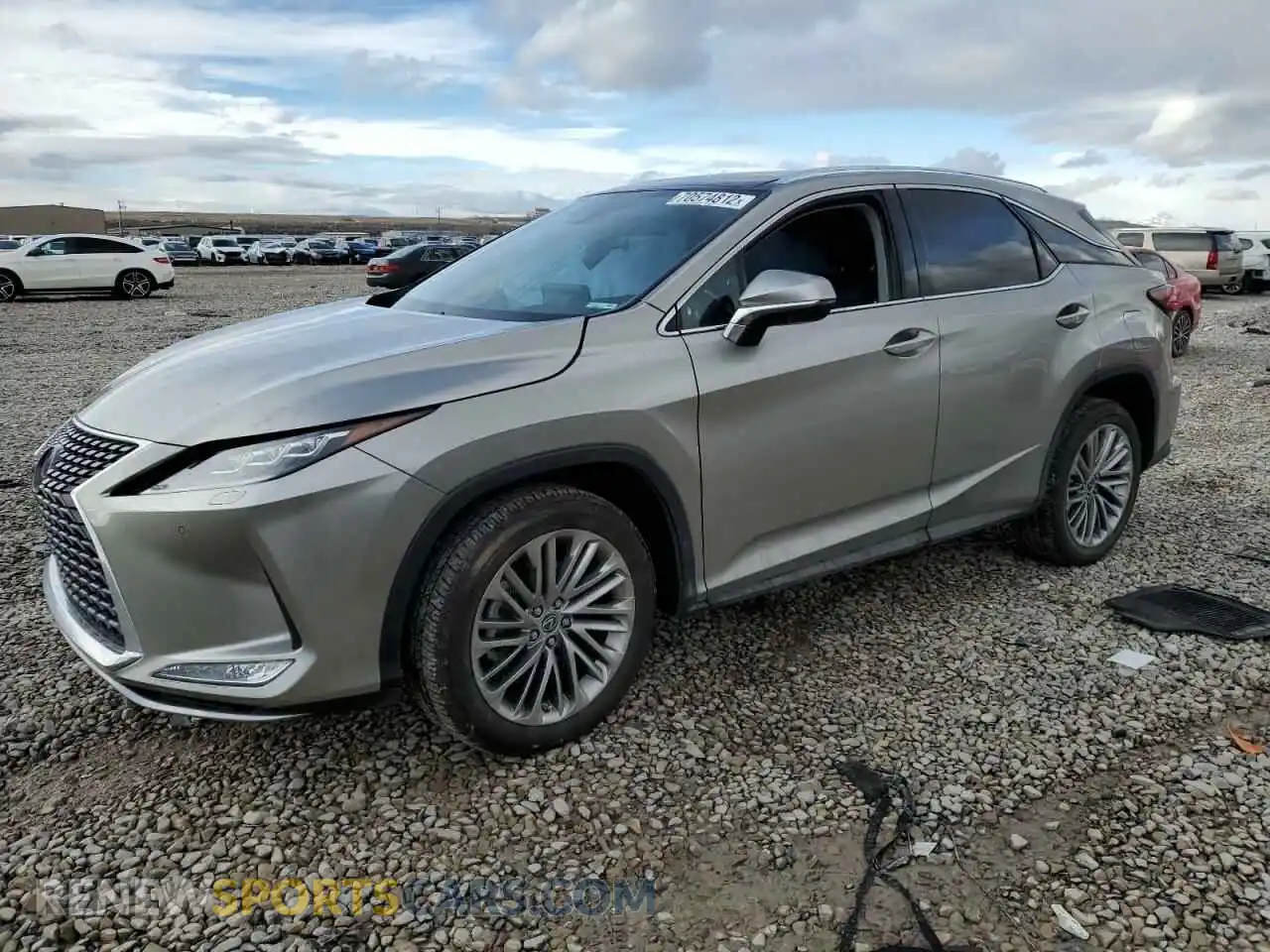 1 Photograph of a damaged car 2T2JZMDA5LC232085 LEXUS RX350 2020
