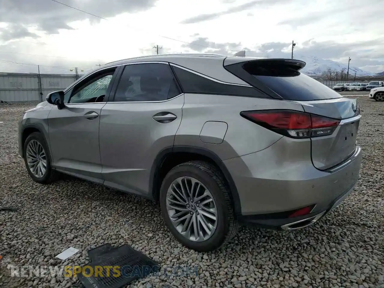 2 Photograph of a damaged car 2T2JZMDA5LC232085 LEXUS RX350 2020
