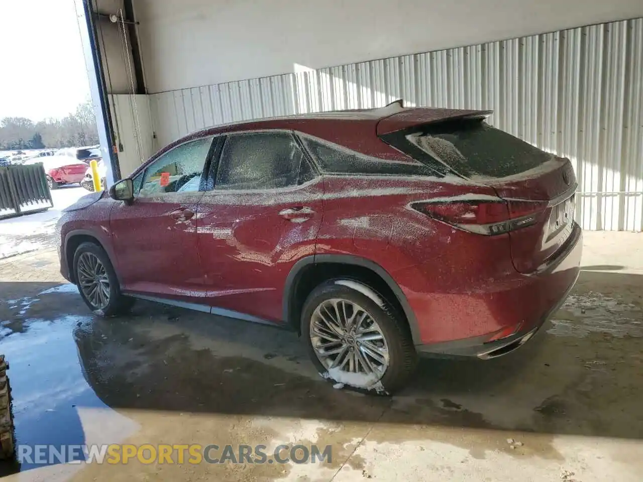2 Photograph of a damaged car 2T2JZMDA9LC222630 LEXUS RX350 2020
