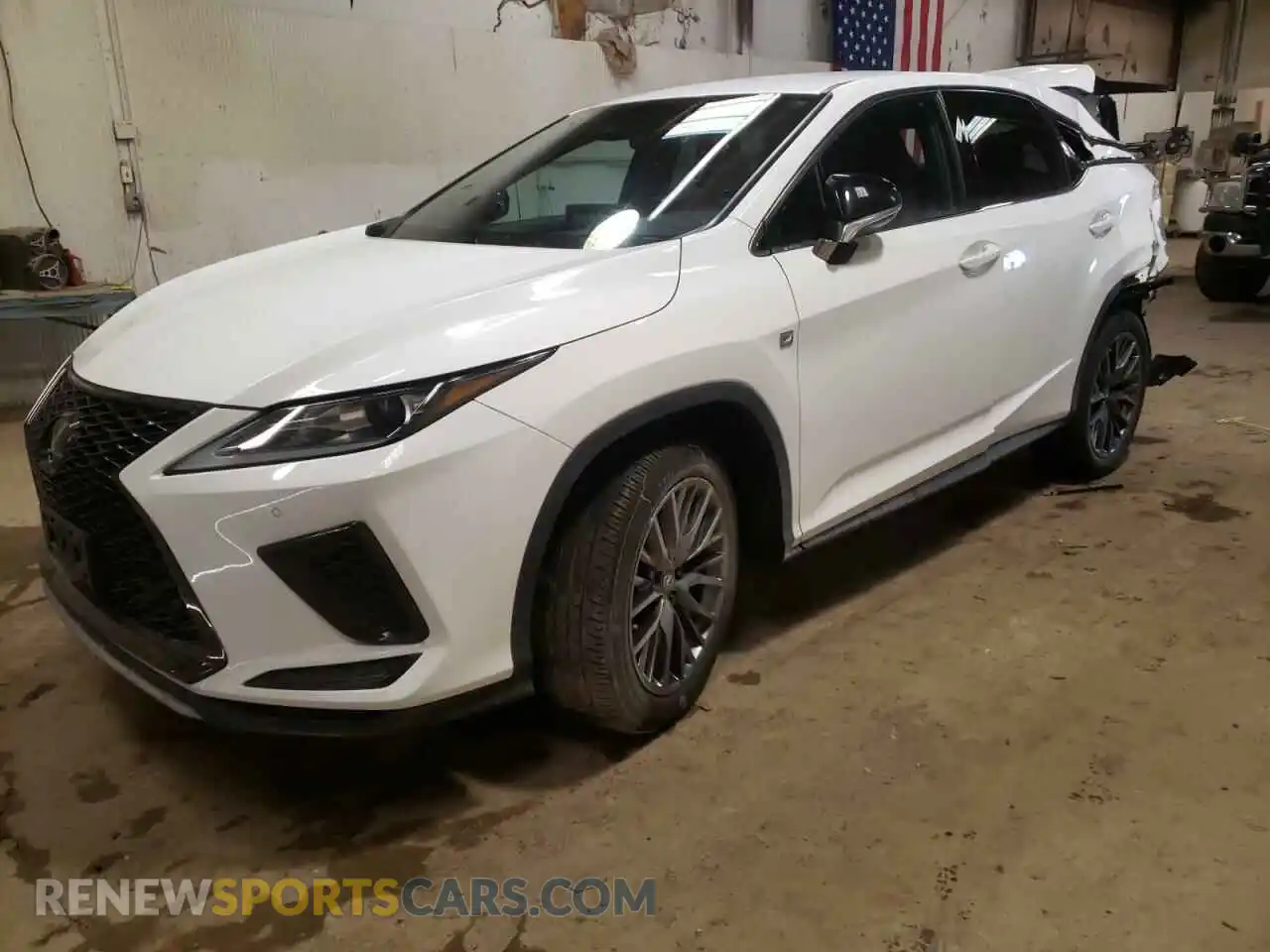 2 fotografías del automóvil dañado 2T2SZMDA1LC219547 LEXUS RX350 2020