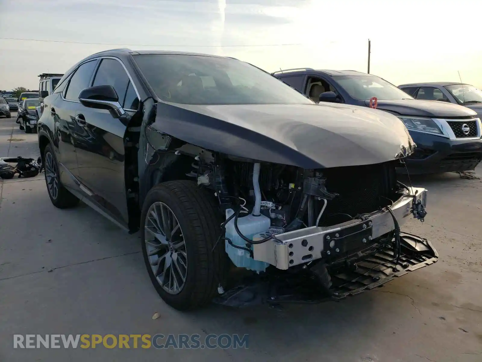 1 Photograph of a damaged car 2T2YZMDA0LC257622 LEXUS RX350 2020