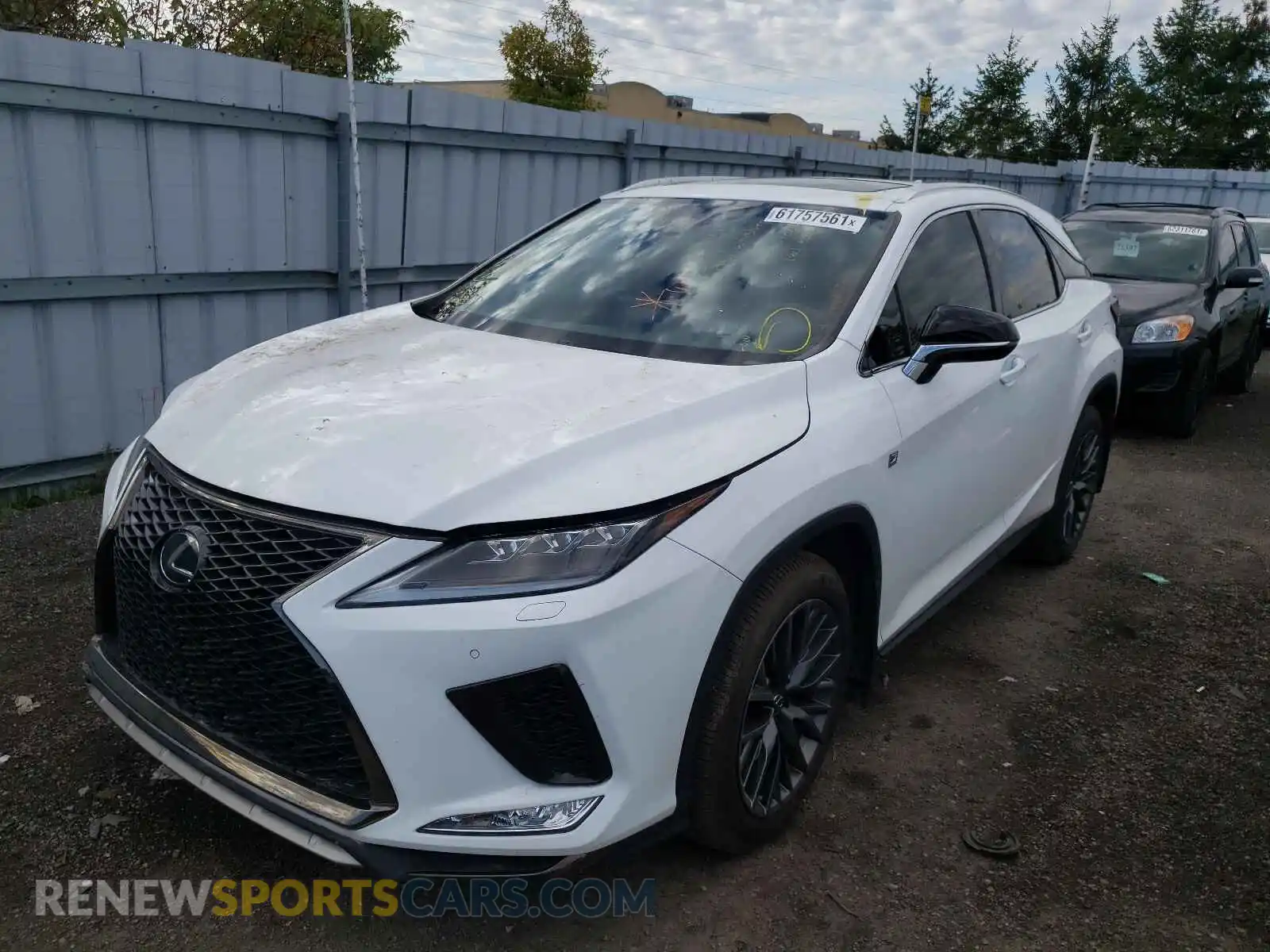 2 Photograph of a damaged car 2T2YZMDA4LC219892 LEXUS RX350 2020