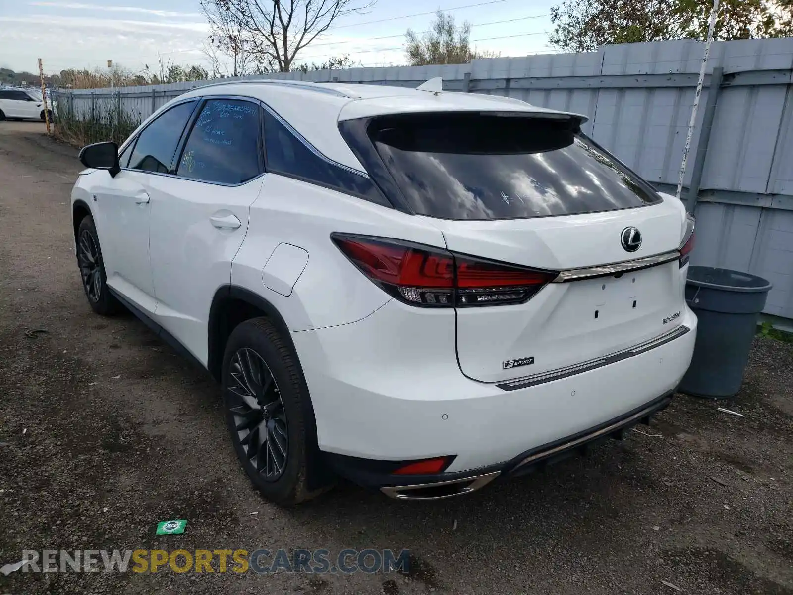 3 Photograph of a damaged car 2T2YZMDA4LC219892 LEXUS RX350 2020