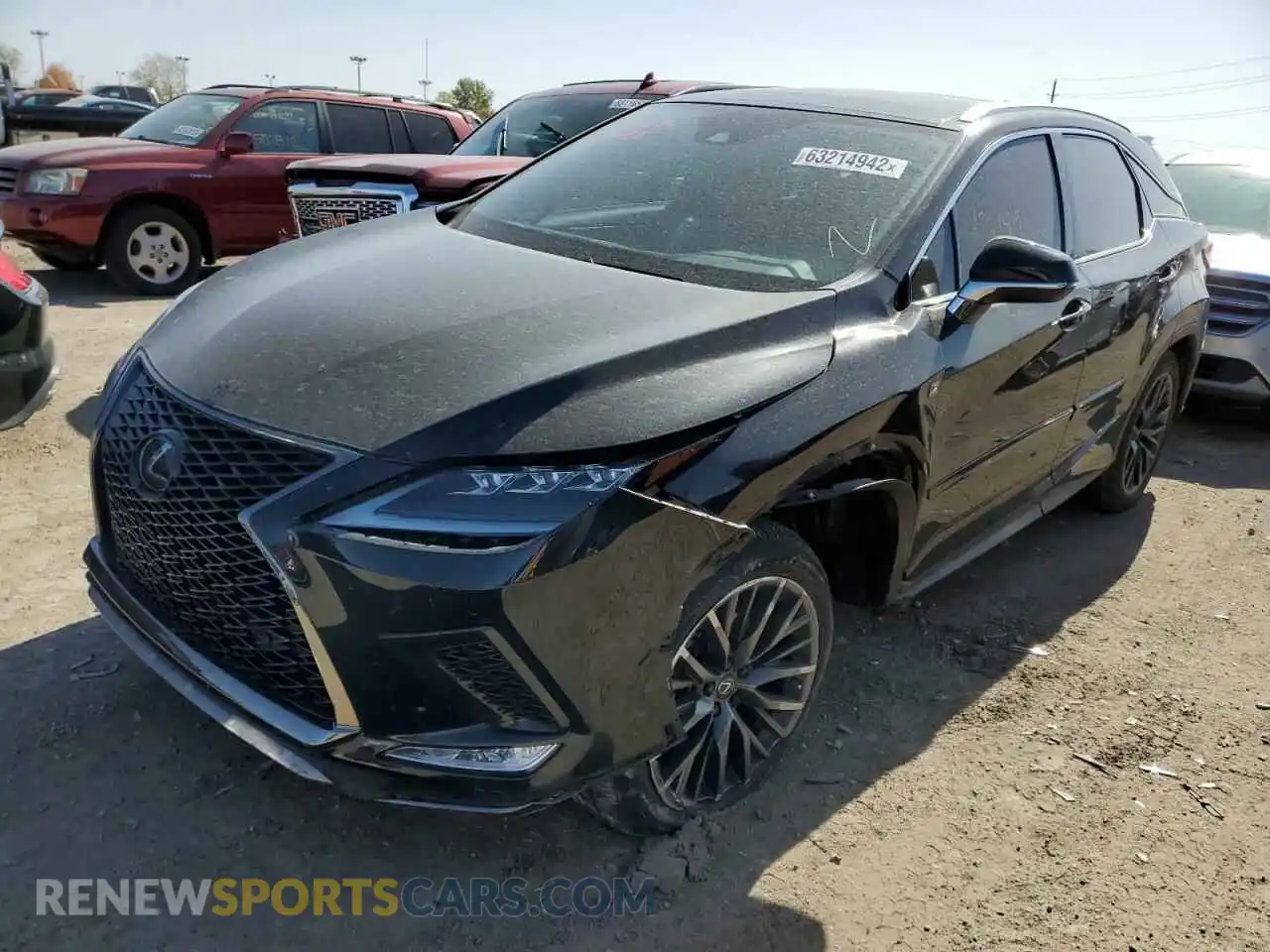 2 Photograph of a damaged car 2T2YZMDA4LC242444 LEXUS RX350 2020