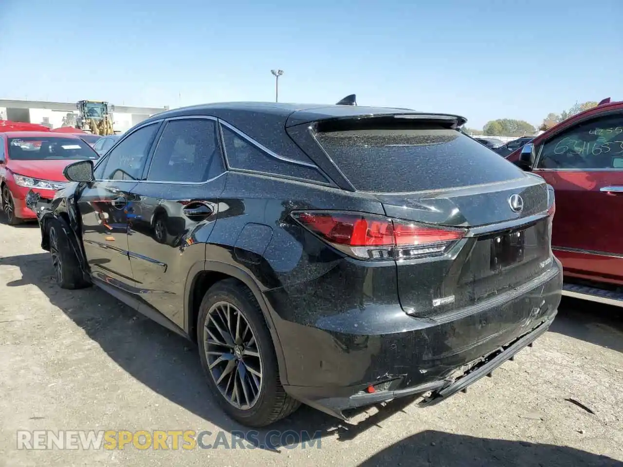 3 Photograph of a damaged car 2T2YZMDA4LC242444 LEXUS RX350 2020