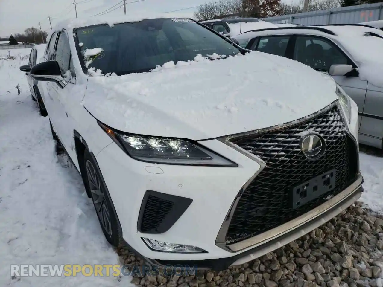 1 Photograph of a damaged car 2T2YZMDA7LC234144 LEXUS RX350 2020