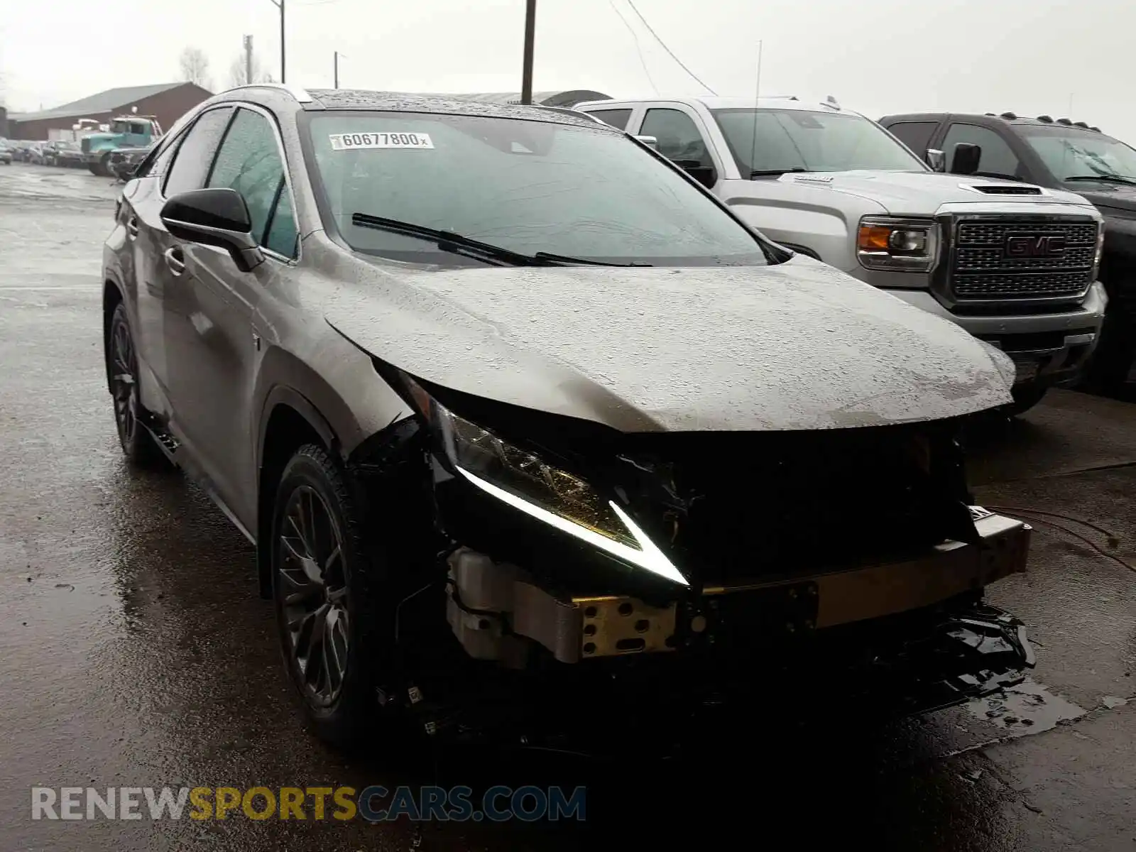 1 Photograph of a damaged car 2T2YZMDA9LC234064 LEXUS RX350 2020