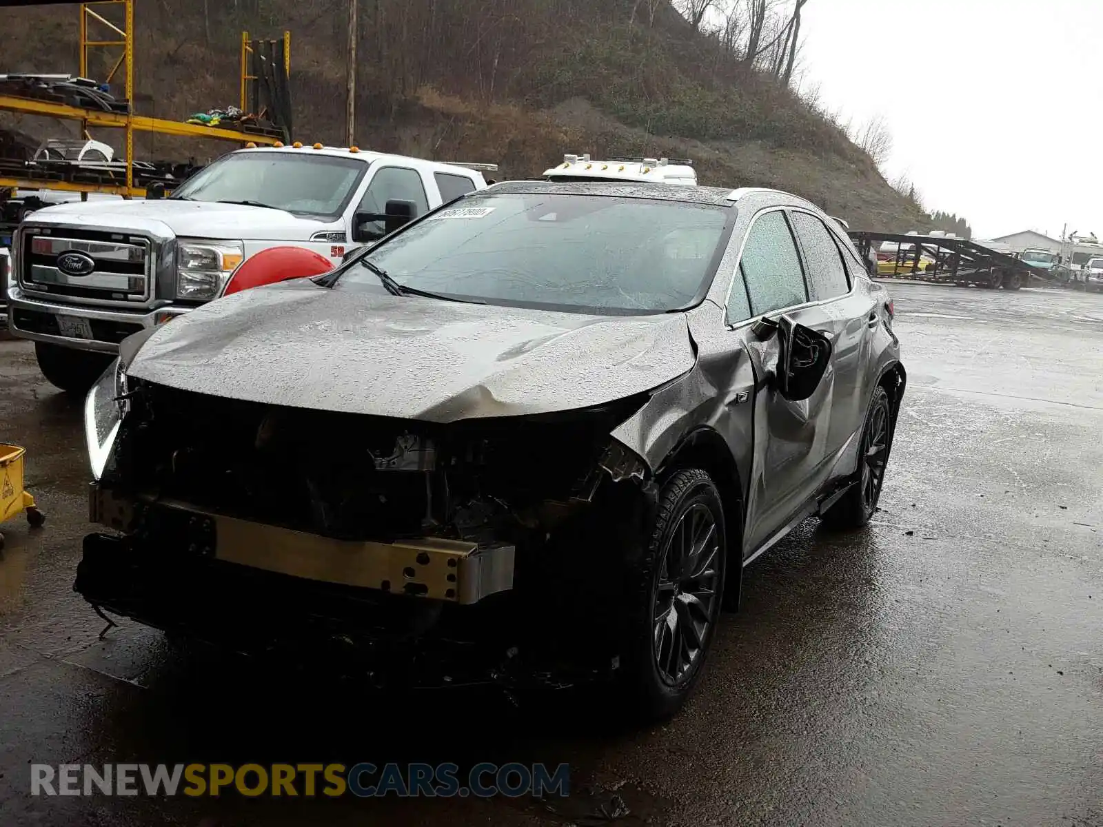 2 Photograph of a damaged car 2T2YZMDA9LC234064 LEXUS RX350 2020