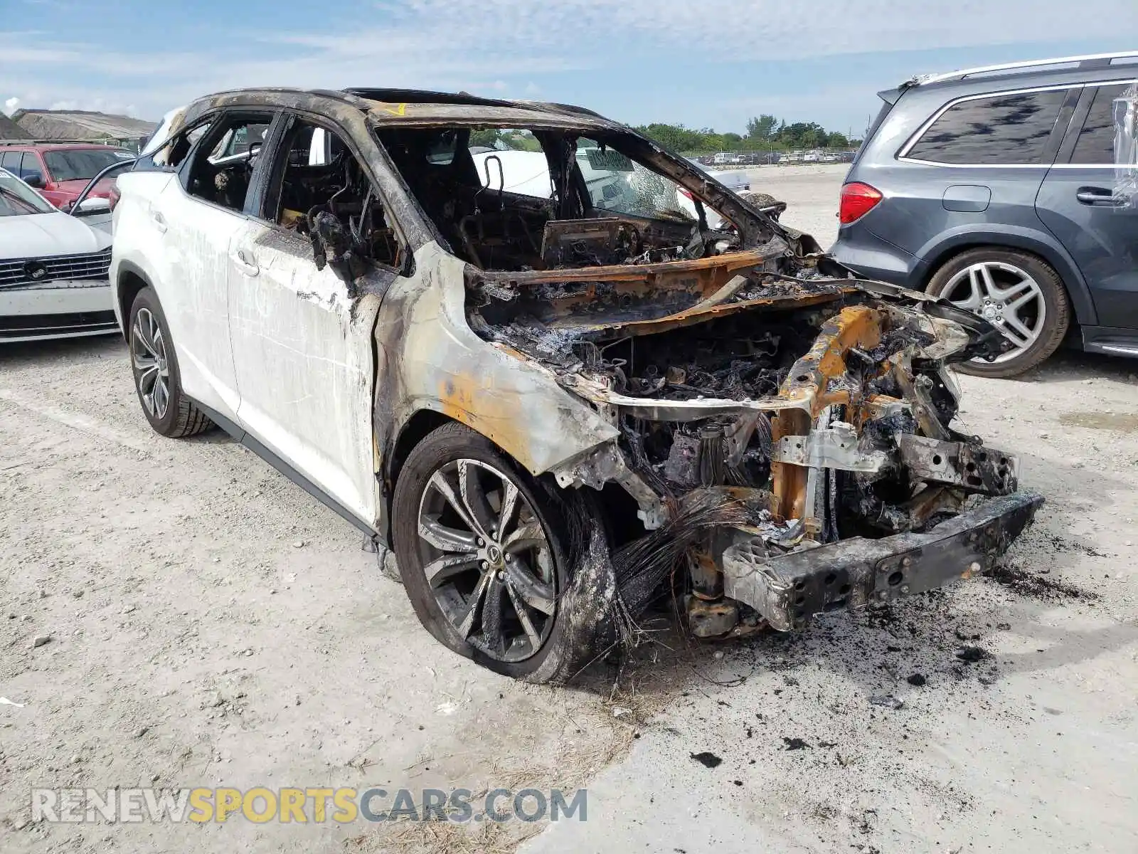 1 fotografías del automóvil dañado JTJHZKEA2L2017555 LEXUS RX350 2020