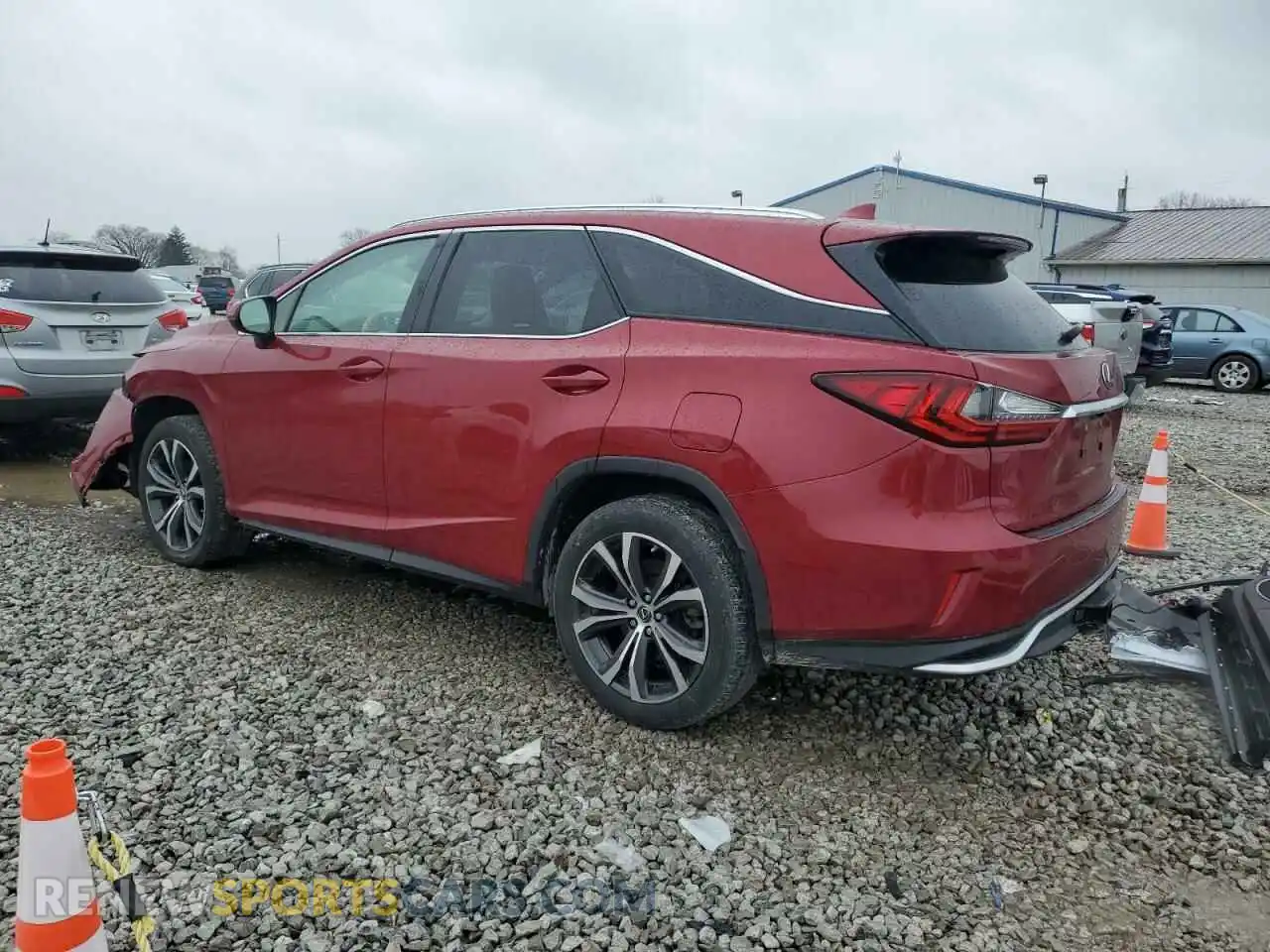 2 Photograph of a damaged car JTJHZKEA9L2015754 LEXUS RX350 2020