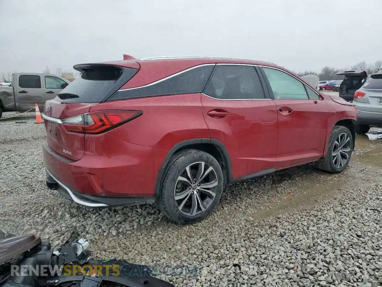 3 Photograph of a damaged car JTJHZKEA9L2015754 LEXUS RX350 2020