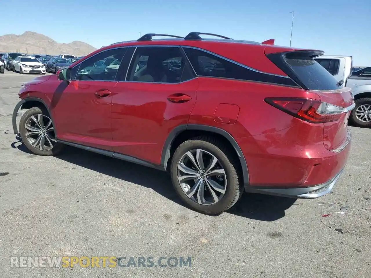 2 Photograph of a damaged car JTJHZKEAXL2017805 LEXUS RX350 2020