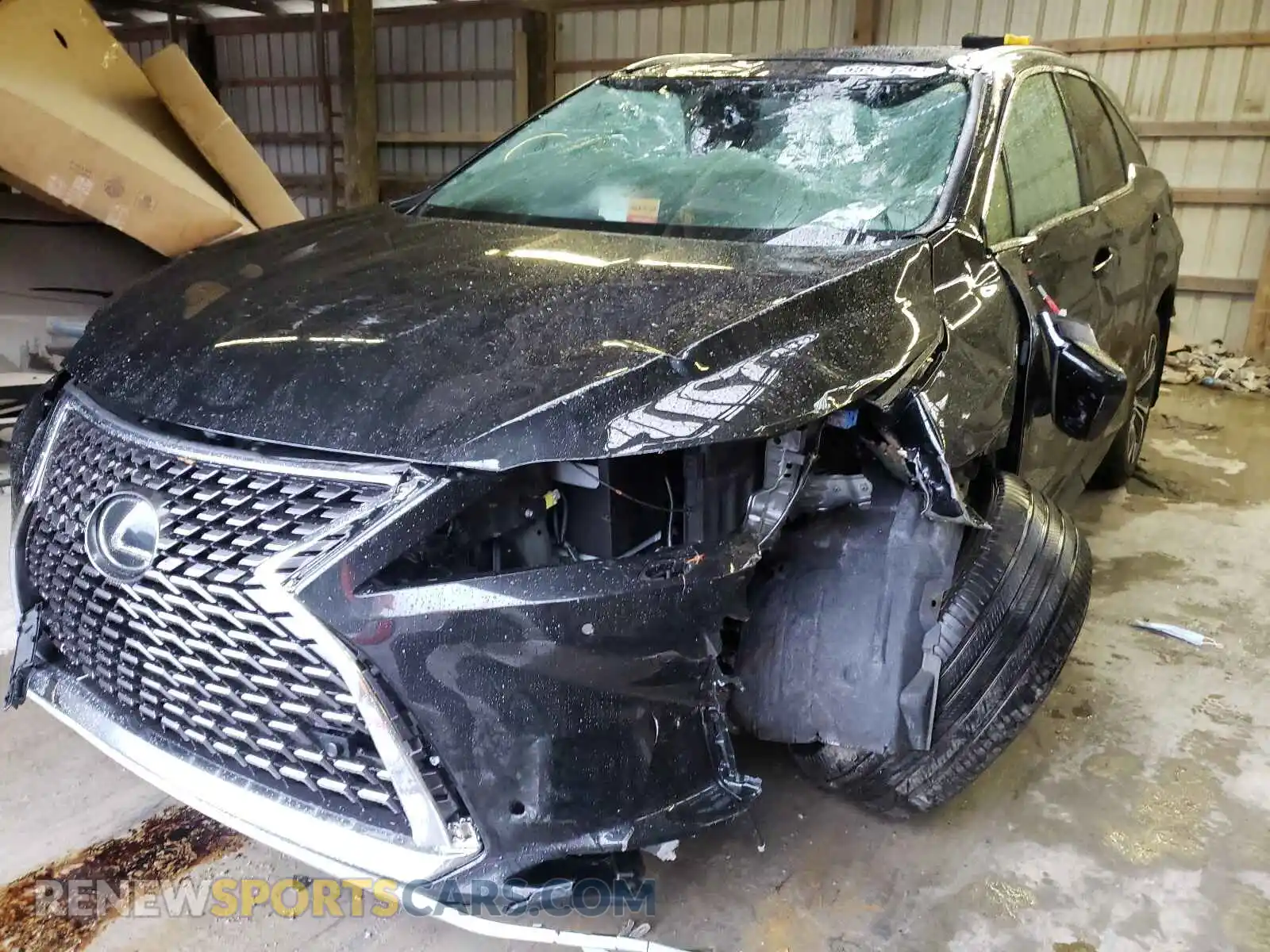 2 Photograph of a damaged car JTJHZKFA1L2023930 LEXUS RX350 2020