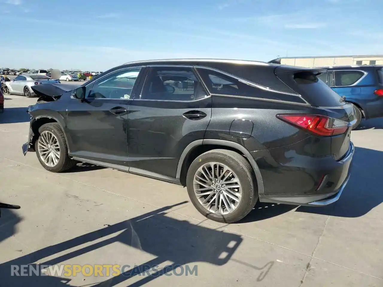 2 Photograph of a damaged car JTJJZKEA7L2016287 LEXUS RX350 2020