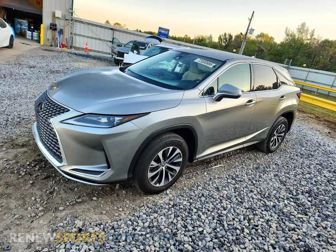 1 Photograph of a damaged car 2T2AZMAA0MC201705 LEXUS RX350 2021