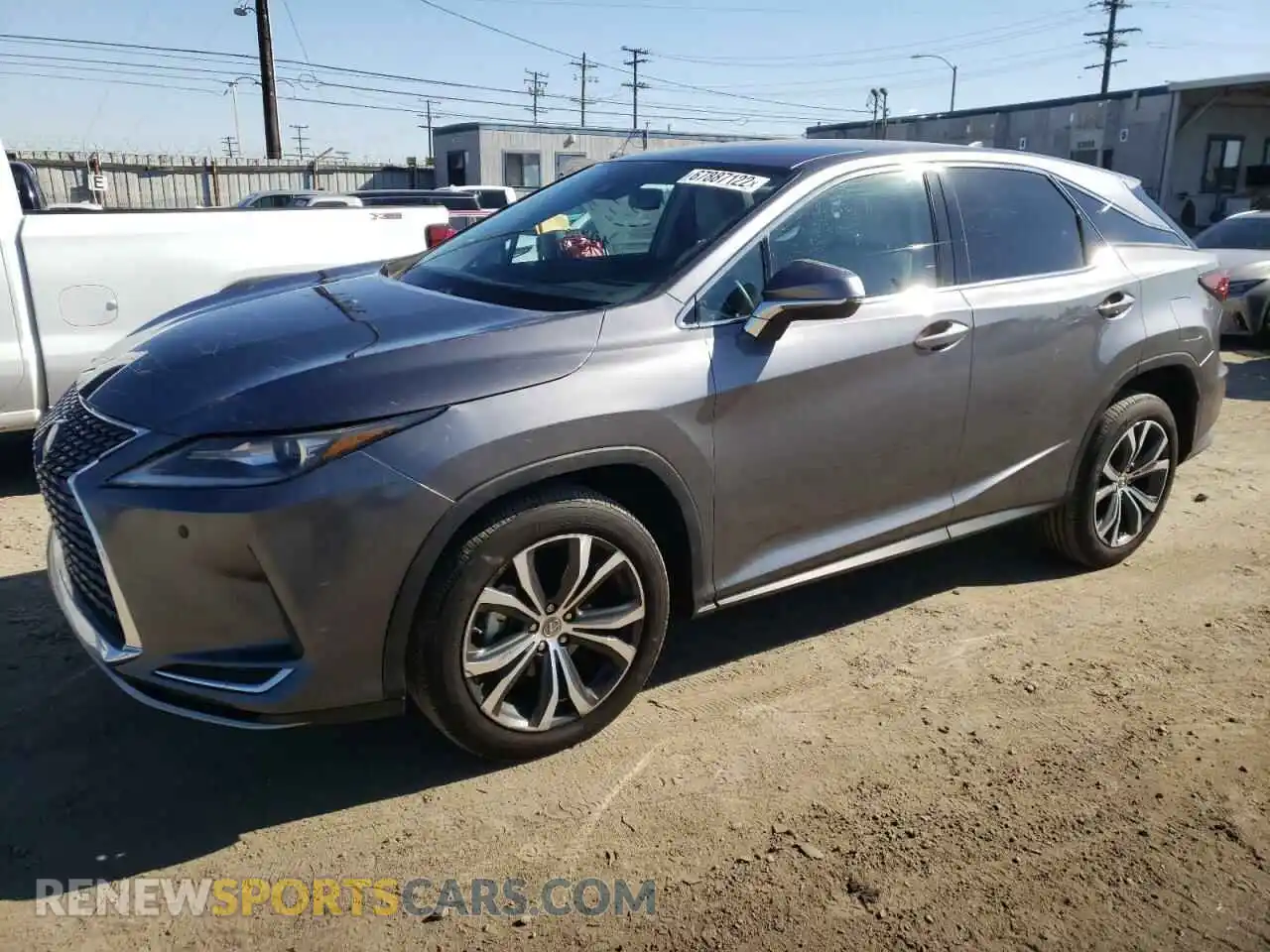 1 Фотография поврежденного автомобиля 2T2AZMAA0MC209822 LEXUS RX350 2021
