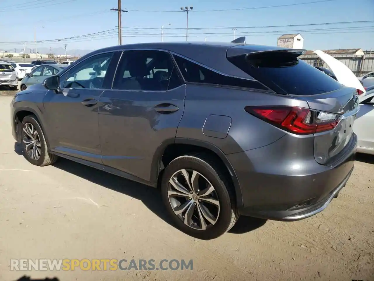 2 Фотография поврежденного автомобиля 2T2AZMAA0MC209822 LEXUS RX350 2021