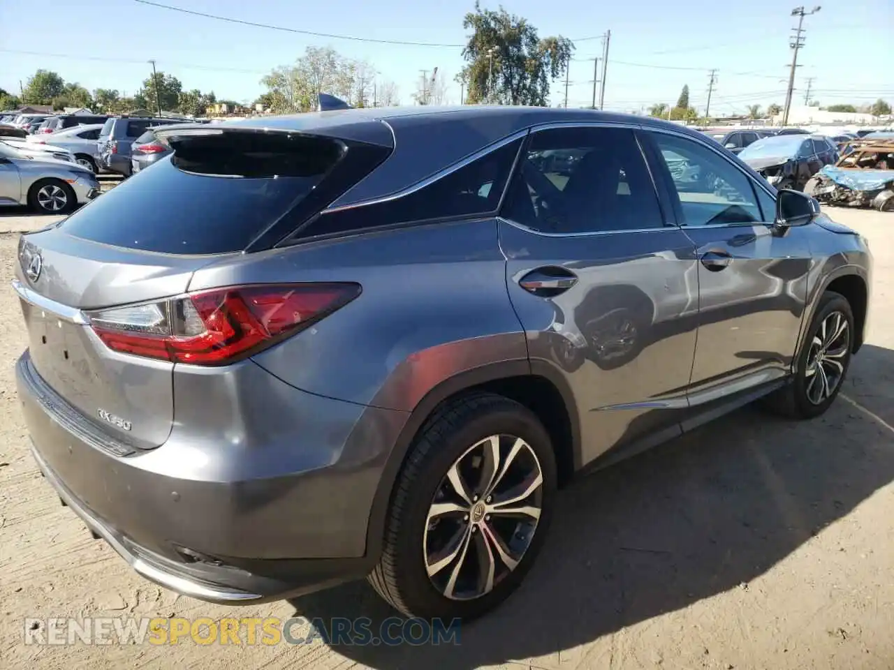 3 Фотография поврежденного автомобиля 2T2AZMAA0MC209822 LEXUS RX350 2021