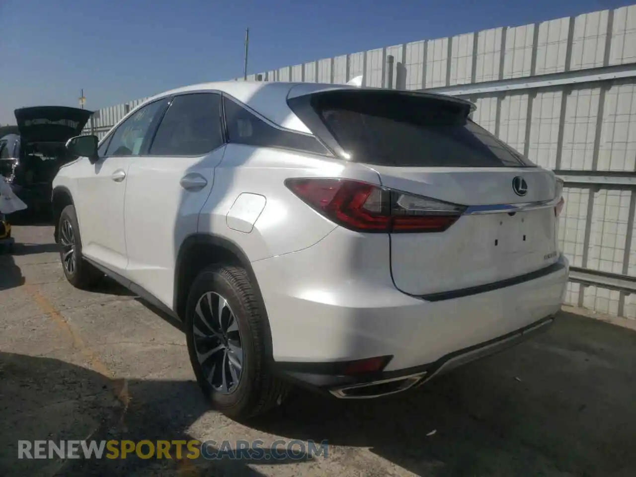 3 Photograph of a damaged car 2T2AZMAA1MC184364 LEXUS RX350 2021