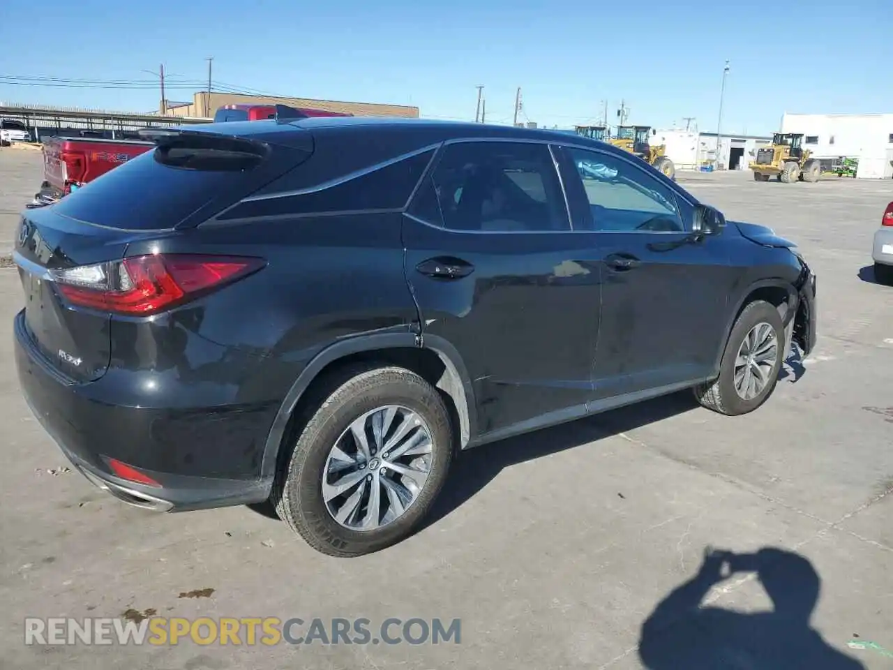 3 fotografías del automóvil dañado 2T2AZMAA2MC196555 LEXUS RX350 2021