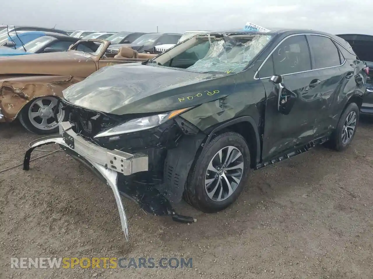 1 Photograph of a damaged car 2T2AZMAA2MC210874 LEXUS RX350 2021