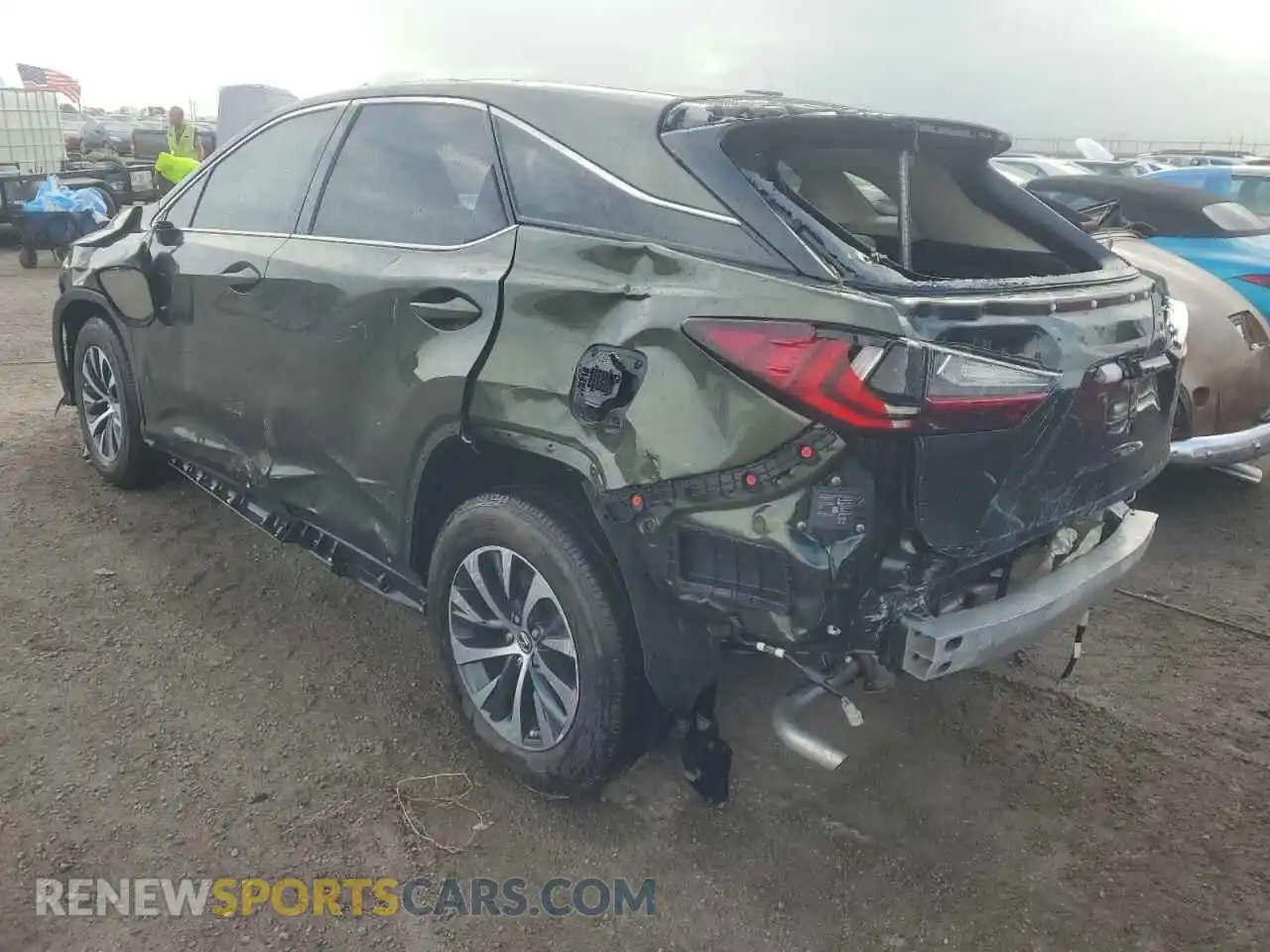 2 Photograph of a damaged car 2T2AZMAA2MC210874 LEXUS RX350 2021