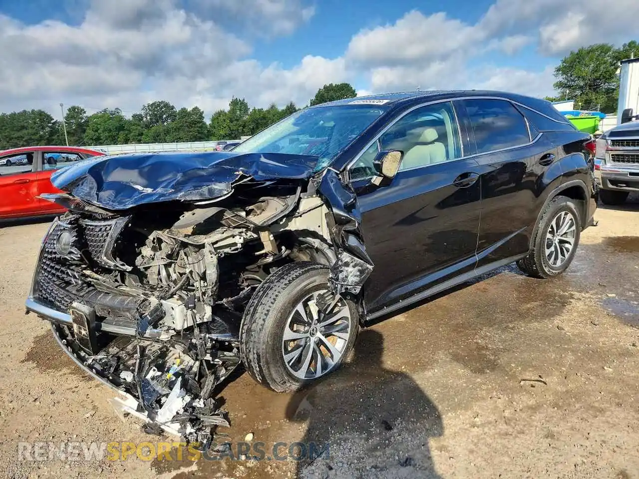1 Photograph of a damaged car 2T2AZMAA6MC189690 LEXUS RX350 2021