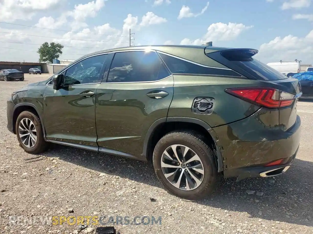 2 Photograph of a damaged car 2T2AZMAA7MC198592 LEXUS RX350 2021