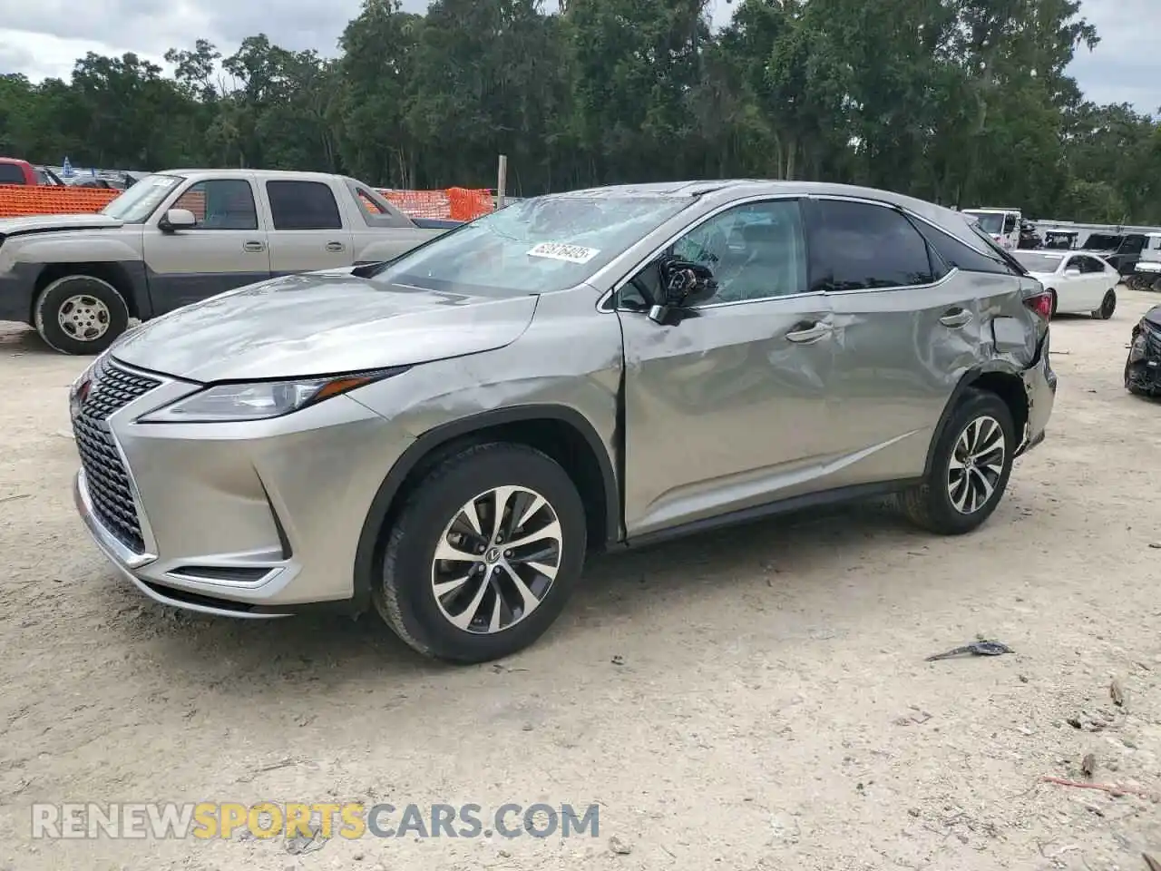 1 Photograph of a damaged car 2T2AZMAA7MC208263 LEXUS RX350 2021