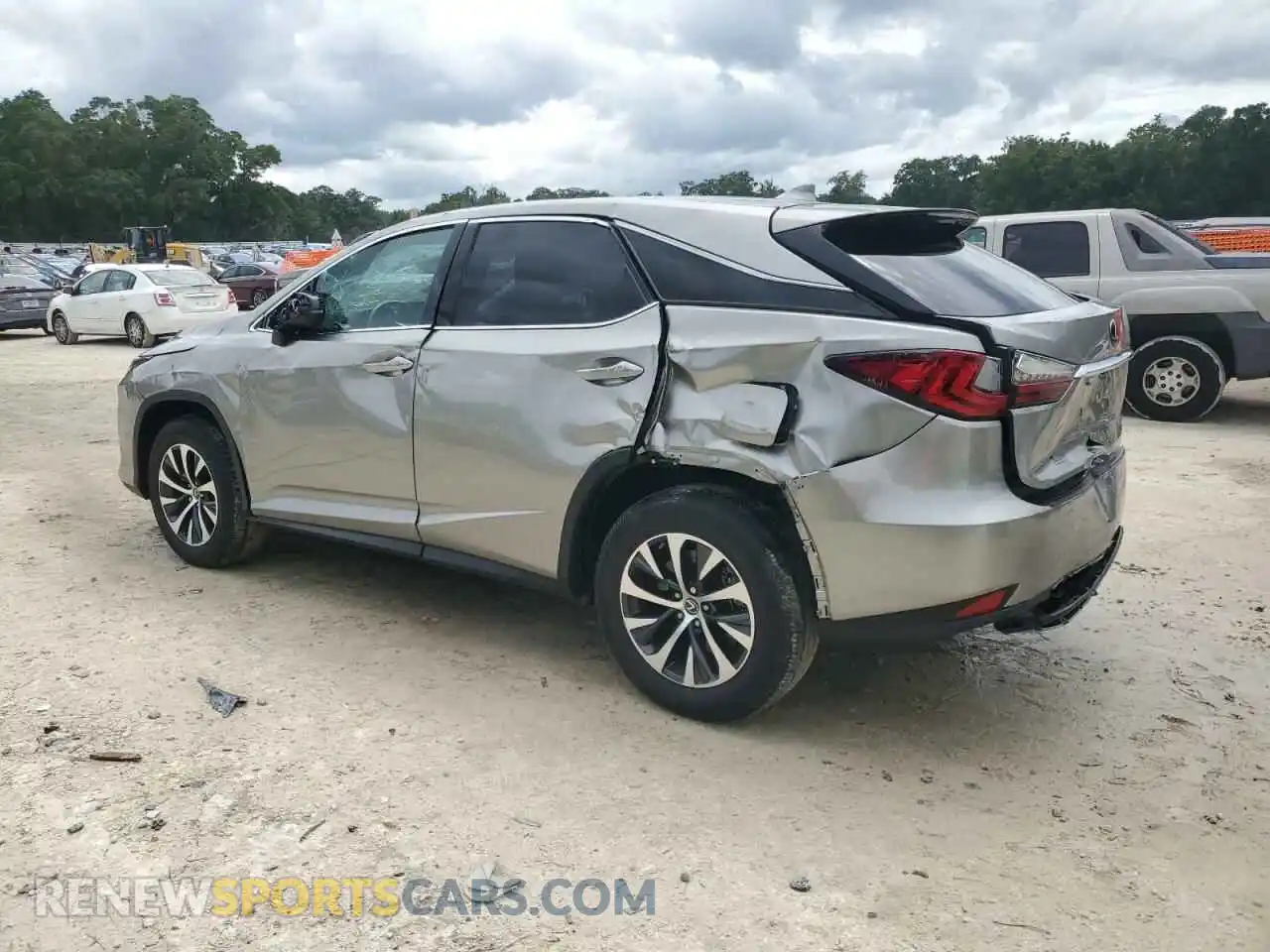 2 Photograph of a damaged car 2T2AZMAA7MC208263 LEXUS RX350 2021