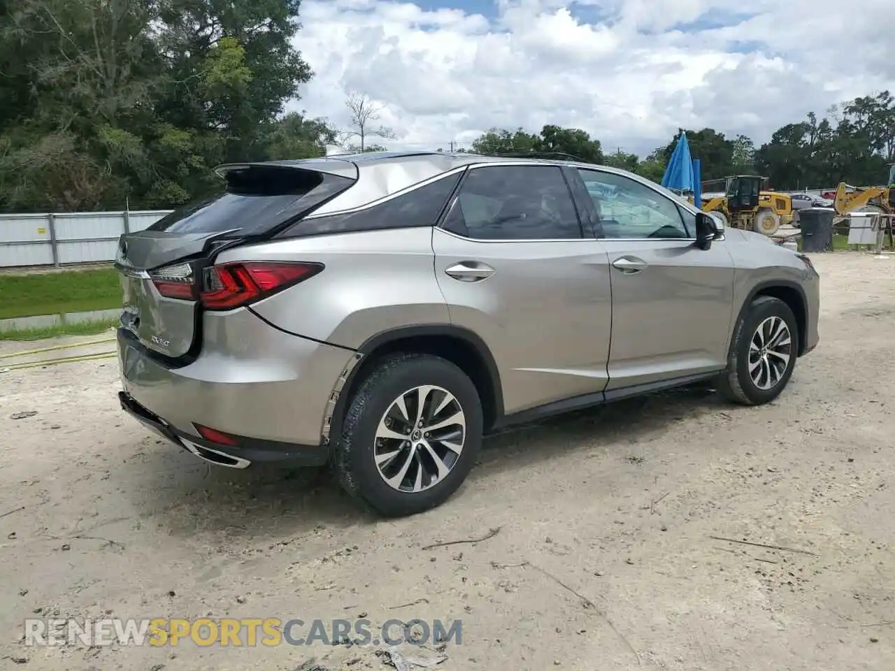 3 Photograph of a damaged car 2T2AZMAA7MC208263 LEXUS RX350 2021