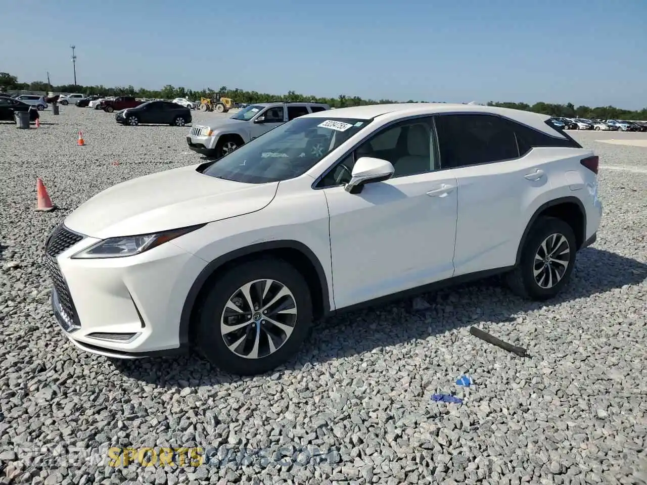 1 Photograph of a damaged car 2T2AZMAA8MC213875 LEXUS RX350 2021