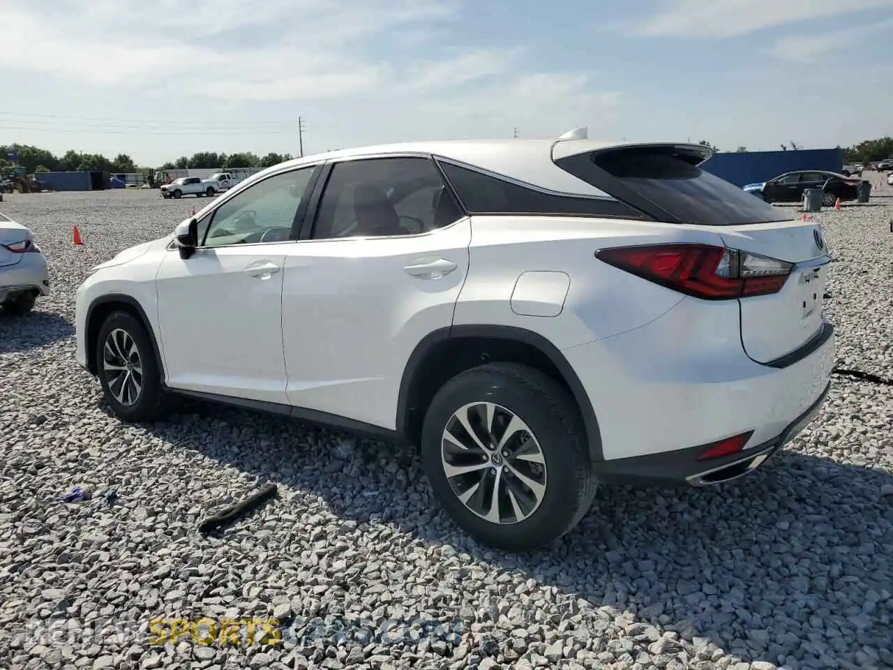 2 Photograph of a damaged car 2T2AZMAA8MC213875 LEXUS RX350 2021