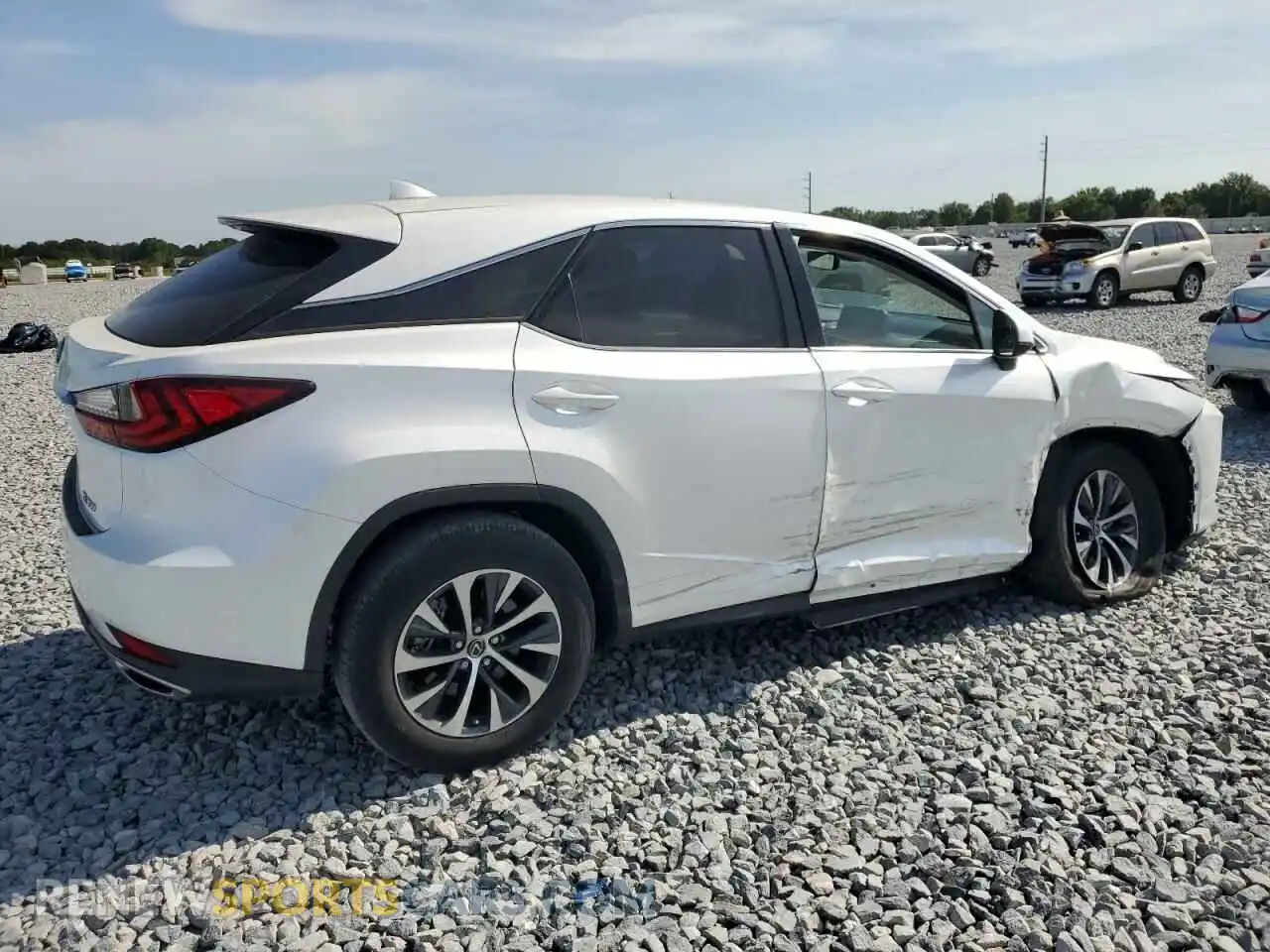 3 Photograph of a damaged car 2T2AZMAA8MC213875 LEXUS RX350 2021