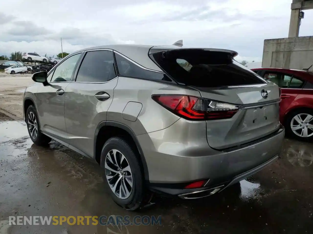 3 Photograph of a damaged car 2T2AZMAA8MC218347 LEXUS RX350 2021