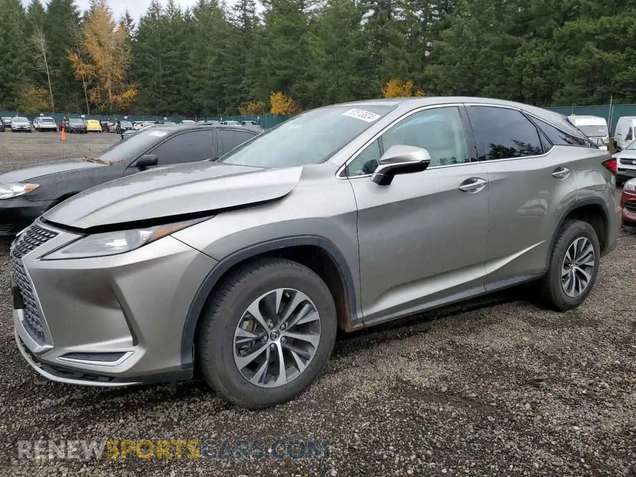 1 Фотография поврежденного автомобиля 2T2AZMAA9MC215716 LEXUS RX350 2021