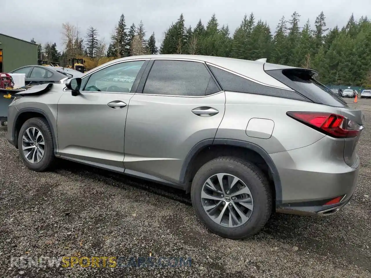 2 Фотография поврежденного автомобиля 2T2AZMAA9MC215716 LEXUS RX350 2021