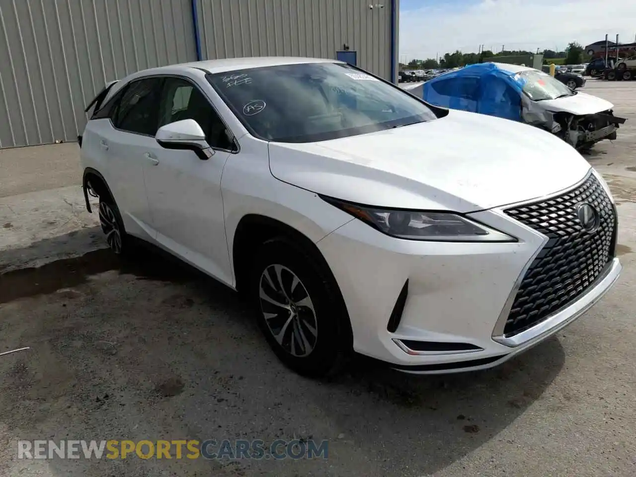 1 Photograph of a damaged car 2T2AZMAAXMC185450 LEXUS RX350 2021