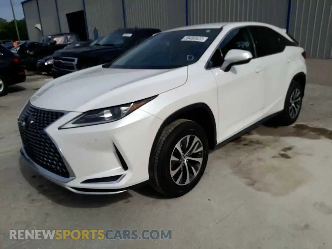 2 Photograph of a damaged car 2T2AZMAAXMC185450 LEXUS RX350 2021