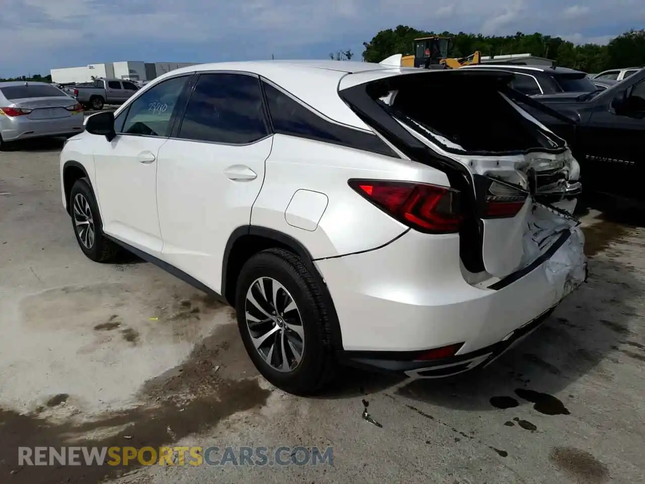 3 Photograph of a damaged car 2T2AZMAAXMC185450 LEXUS RX350 2021