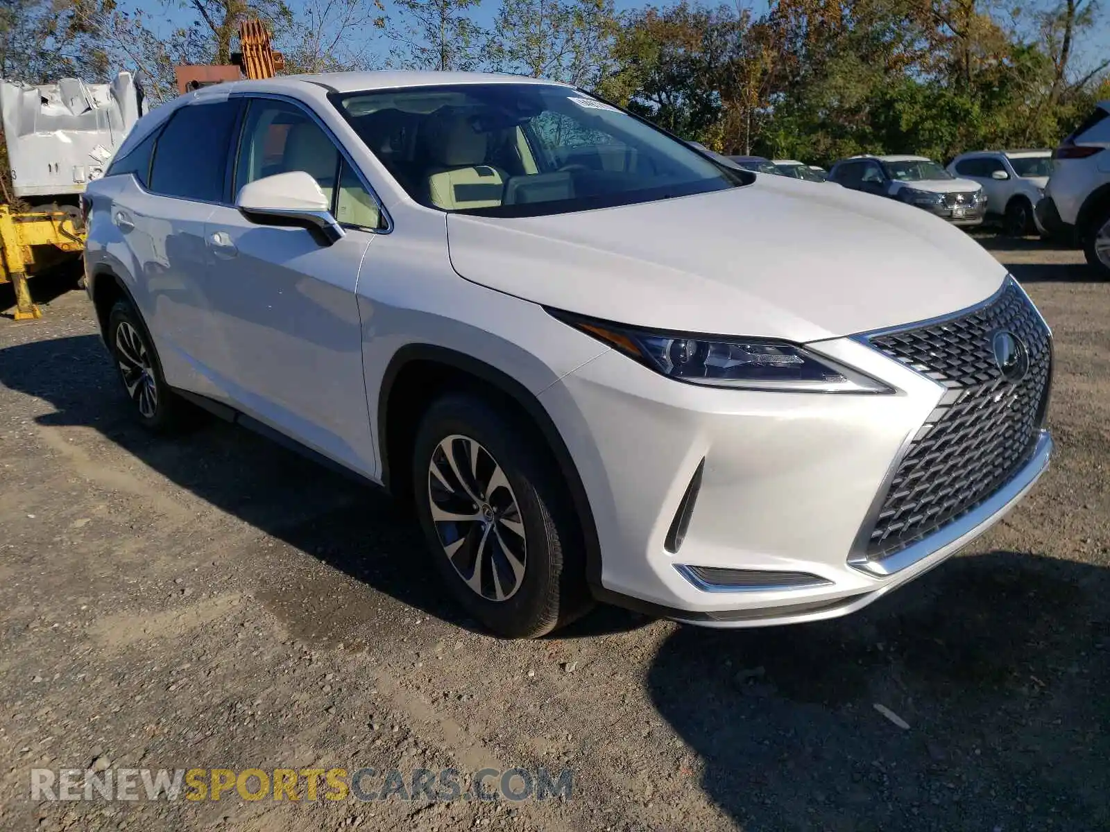 1 Photograph of a damaged car 2T2AZMDA0MC306112 LEXUS RX350 2021