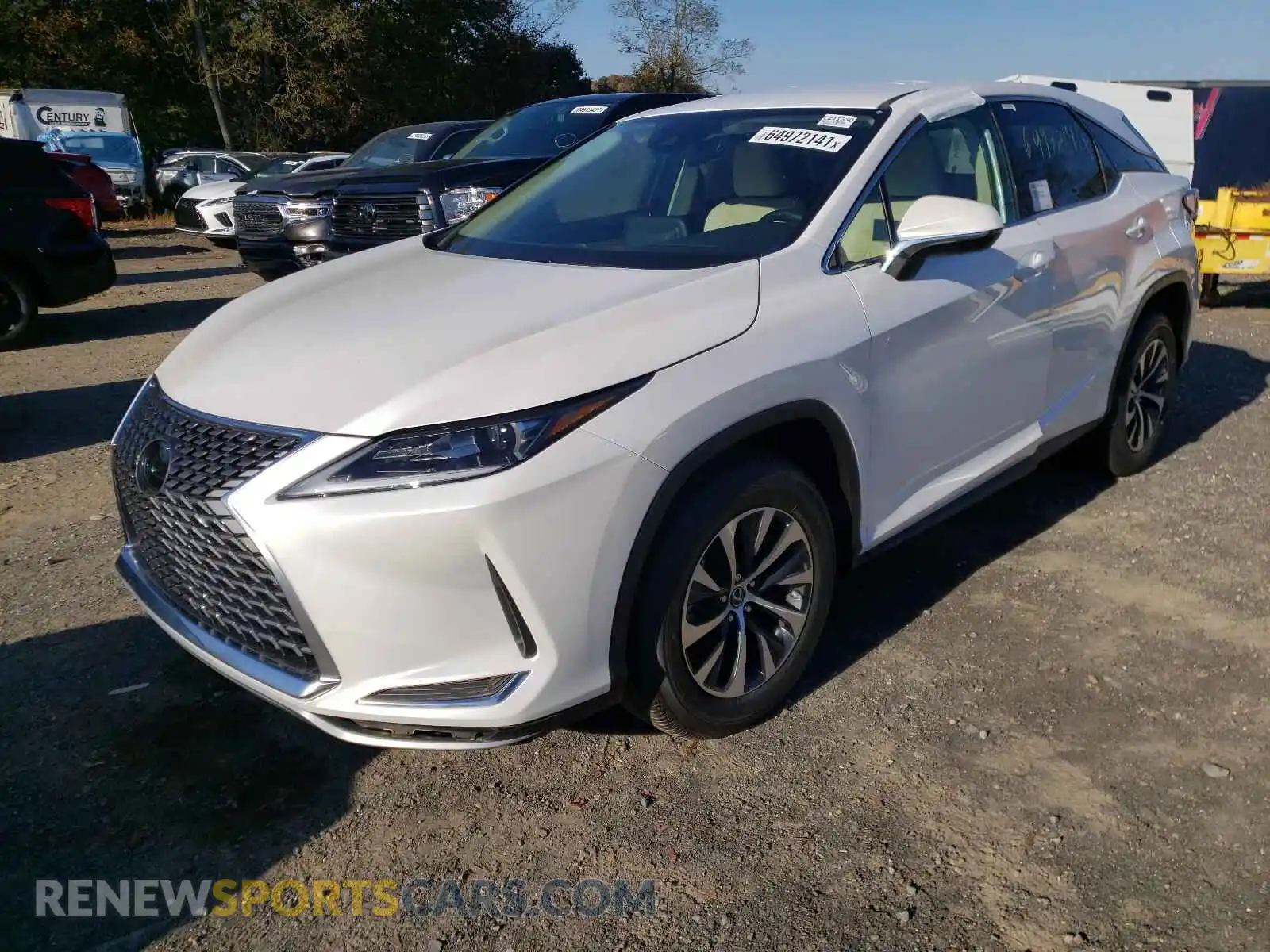 2 Photograph of a damaged car 2T2AZMDA0MC306112 LEXUS RX350 2021