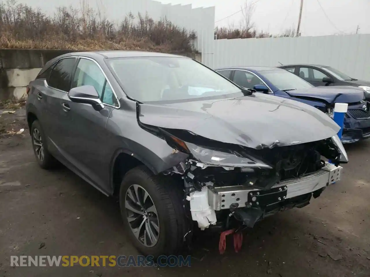 1 Photograph of a damaged car 2T2AZMDA3MC266365 LEXUS RX350 2021